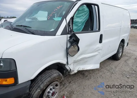 2023 GMC Savana Cargo Rwd 2500 Regular Wheelbase Work Van from USA, damaged, VIN 1GTW7AFP7P1227786